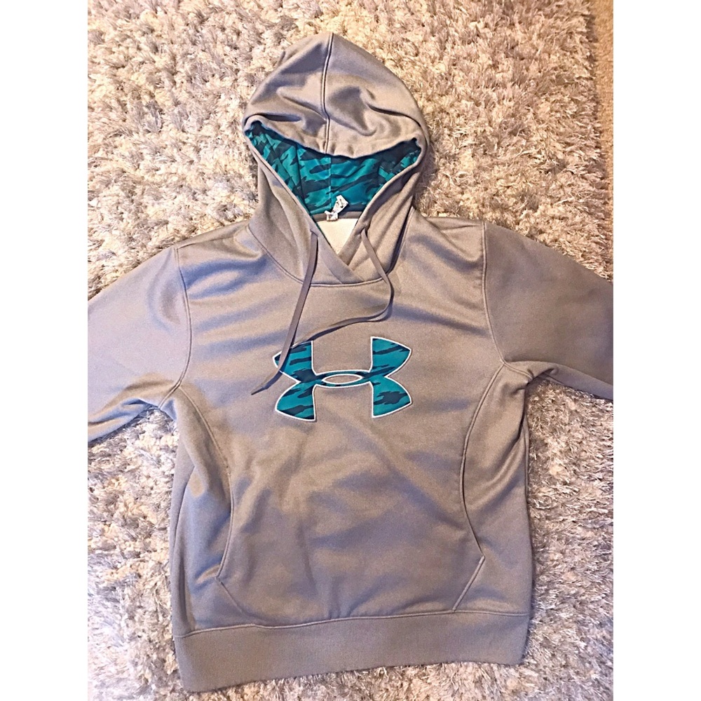 Under Armour Hooded Sweatshirt- L
